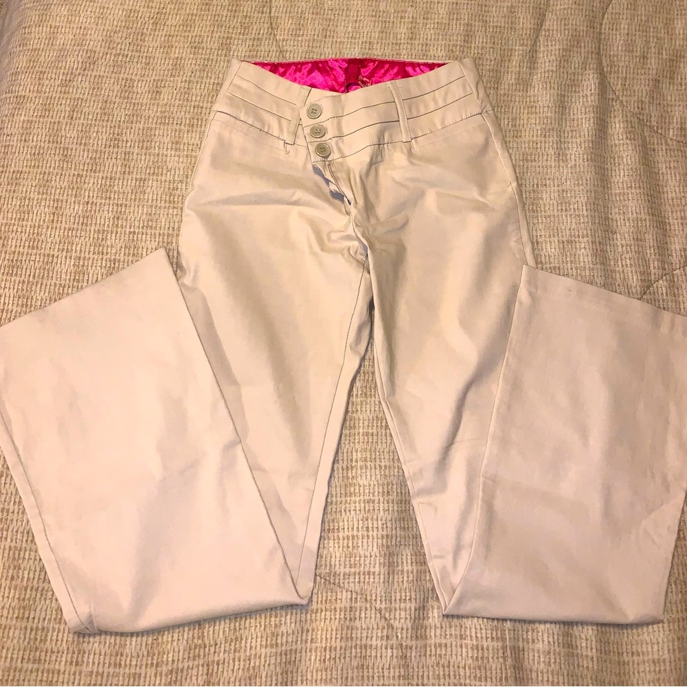 BODY CENTRAL Khaki Pants